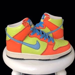 2010 Nike Dunk High “Lime Green”